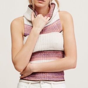 *NEW W/ TAG* FREE PEOPLE Carly Rib Sweater Tank